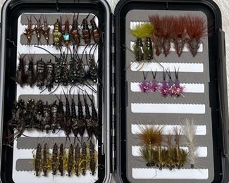 Nymphs In CF Design Fly Box