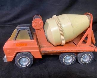 70s NyLint Husky Mixer Metal Cement Mixer