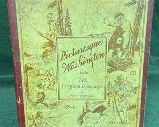 Author Signed Picturesque Washington