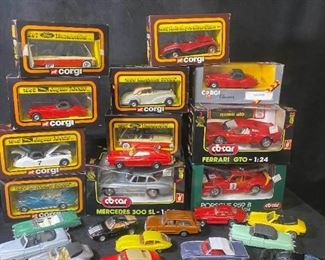 Corgi, Cb.car, Solido, Zee, Pinky Die Cast Cars