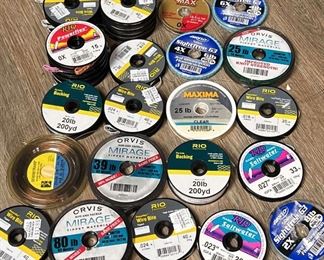 Fishing Line Assortment 21 RollsRio, Orvis  Airflo