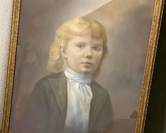 H Van Scoy Watercolor Portrait