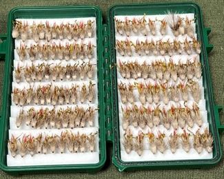 Hoppers in CF Design Fly Box