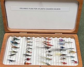 Icelandic Flies For Atlantic Salmon in Northpole Box