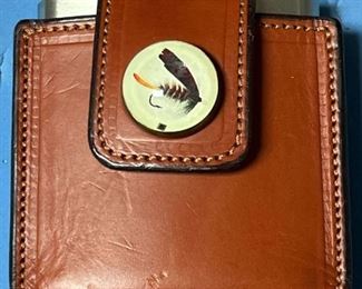 Rebecca Ray Leather Flask