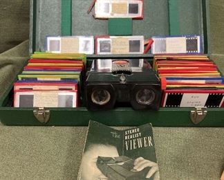 Stereo Realist Viewer and Slides