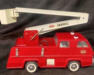 Tonka Fire Snorkel Boom Truck