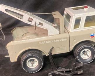 Tonka Metal Chevron 24 Hr Service Truck