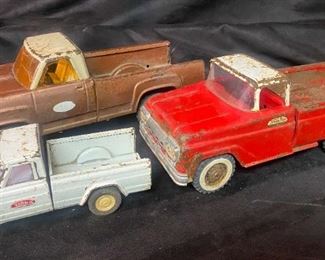 Tonka Metal Trucks For Restoration