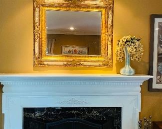 LOVELY GOLD GILT MIRROR