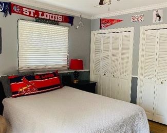 QUEEN SIZE BED WITH MATCHING NIGHT STAND