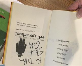 "SPY SCHOOL BOOK COLLECTION", SIGNED BY THE AUTHOR