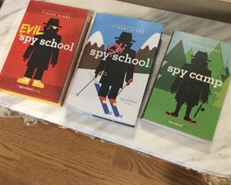 "SPY SCHOOL BOOK COLLECTION", SIGNED BY THE AUTHOR