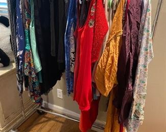 SOME OF THE LADIES CLOTHING