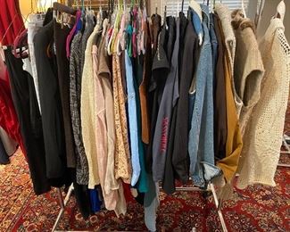 SOME OF THE LADIES CLOTHING