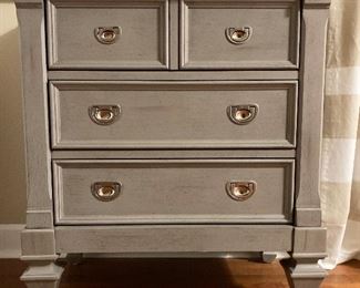 Grey nightstand