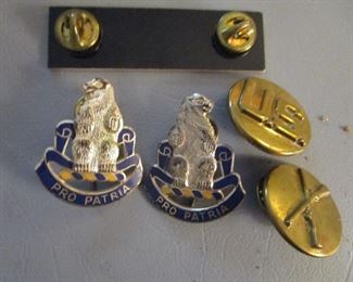 Military pins