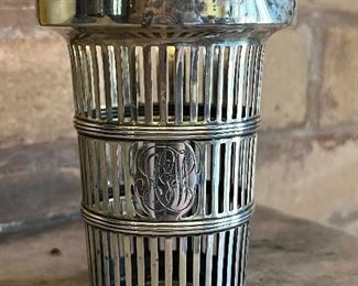 Sterling candle sleeve