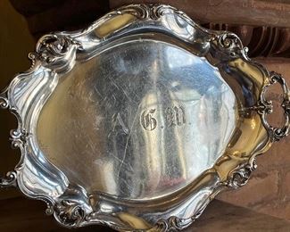 Stunning art nouveau tray