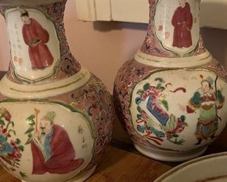 Very fine Victorian Asian porcelains
