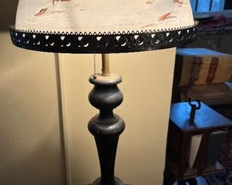 Beautiful Victorian lamps throughout