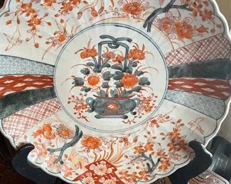 Massive early 19th C Imari platter