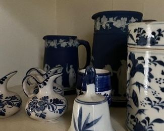 Blue ware…Delft and Japanese