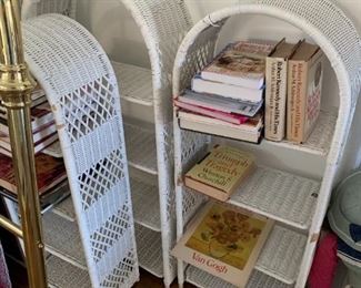 Wicker Bookcases $ 42.00 each (3 available)