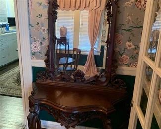 Decorative Foyer Table / Mirror $ 248.00