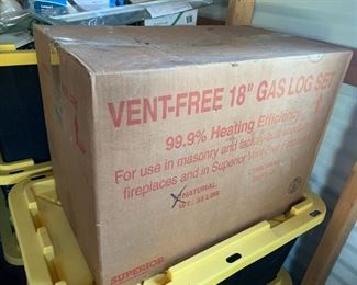 Vent Free 18" Gas Log Set $ 188.00
