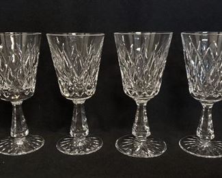 WATERFORD Kinsale Claret Wine and Cordial Goblets