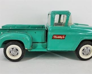 1960s Buddy L Steel Ford Stepside Pickup Truck Toy
