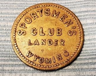 Silver dollars & other early 19th century US coins, store tokens, and Civil War tokens