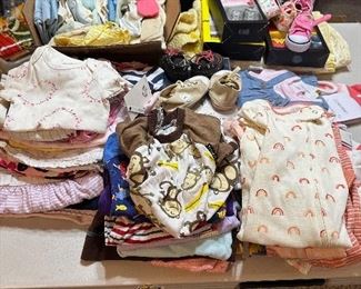 baby clothes boy and girl most 3-6 months. lots with tags still on