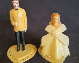 Bride & Groom Wedding Cake Toppers