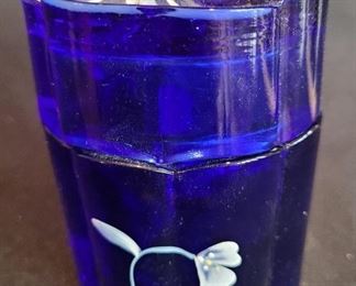 Fenton Candy Jar by J. Wilson