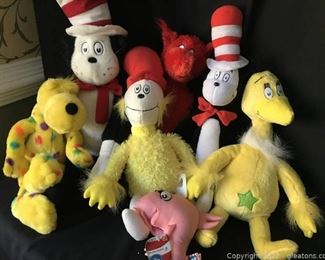 Cat in The Hat Plush Lot