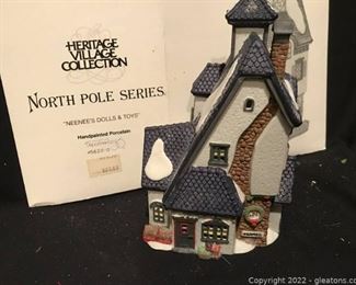 Dept 56 North Pole Neenees Dolls and Toys