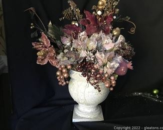 Flower Arrangement in Urn Vase