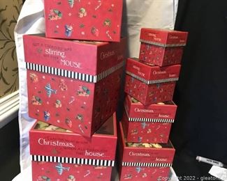 Hallmark Stack Boxes 7 Total