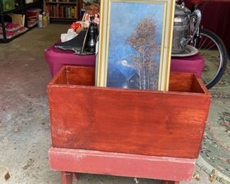 Great red box and original art