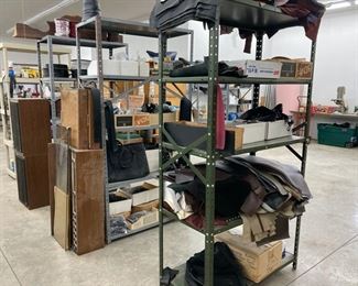 Zippers, hardware, cording etc