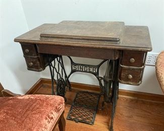 Singer treadle