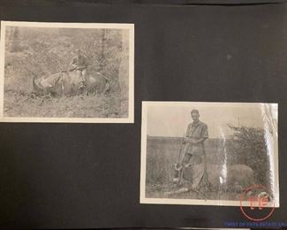 E JOHN BRANDEIS African Safari Big Game Photo Album