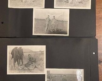 E JOHN BRANDEIS African Safari Big Game Photo Album