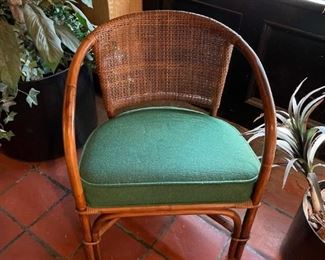 John Wisner for FICKS REED 1950'S Rattan Chairs