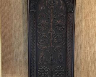 Hand Carved Wood Wall Art