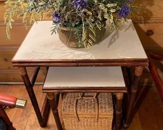 John Wisner for FICKS REED Far Horizons Nesting Tables
