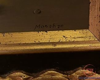 Original Oil on Canvas Signed MONAHAN