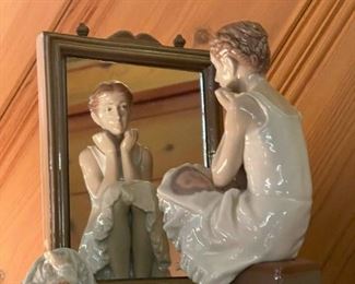 LLADRO Norman Rockwell "Day Dreamer" Figurine